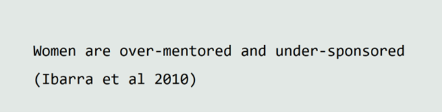 Ibarra, H., Carter, N., Silva, C. (2010). Why men still get more promotions than women, Harvard Business Review, (sept) 81-85